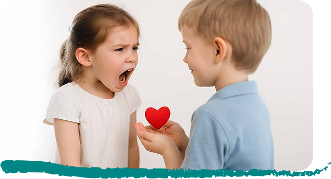 Hass mit Liebe begegnen